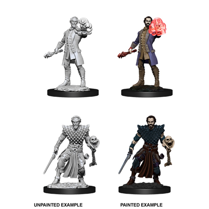 Dungeons & Dragons Nolzur's Marvelous Unpainted Miniatures: W10 Human Warlock Male