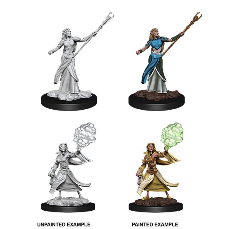 Dungeons & Dragons Nolzur's Marvelous Unpainted Miniatures: W12 Elf Sorcerer Female