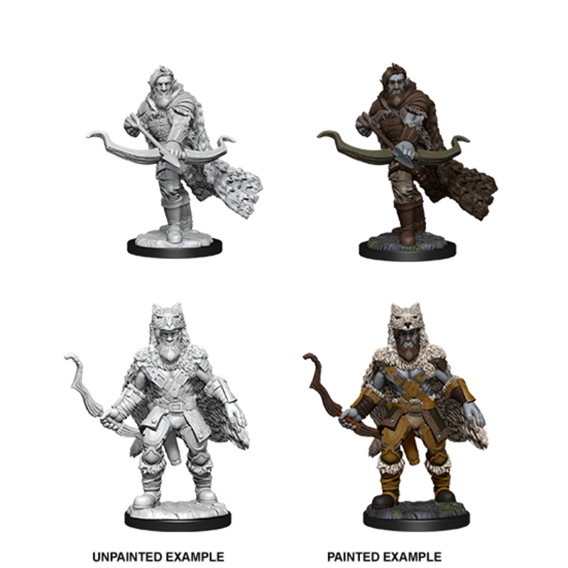 Dungeons & Dragons Nolzur's Marvelous Unpainted Miniatures: W14 Firbolg Ranger Male