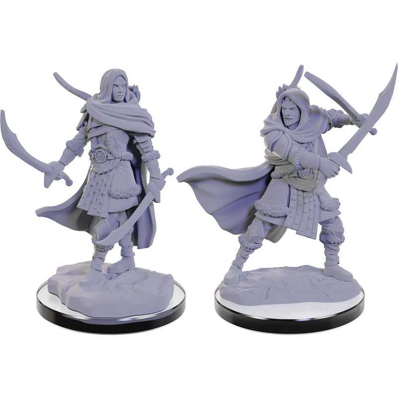Dungeons & Dragons: Nolzur's Marvelous Unpainted Miniatures - W22 Human Rangers