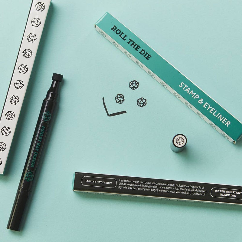 Makeup D20 Stamp and Eyeliner - Ashley Hay Design