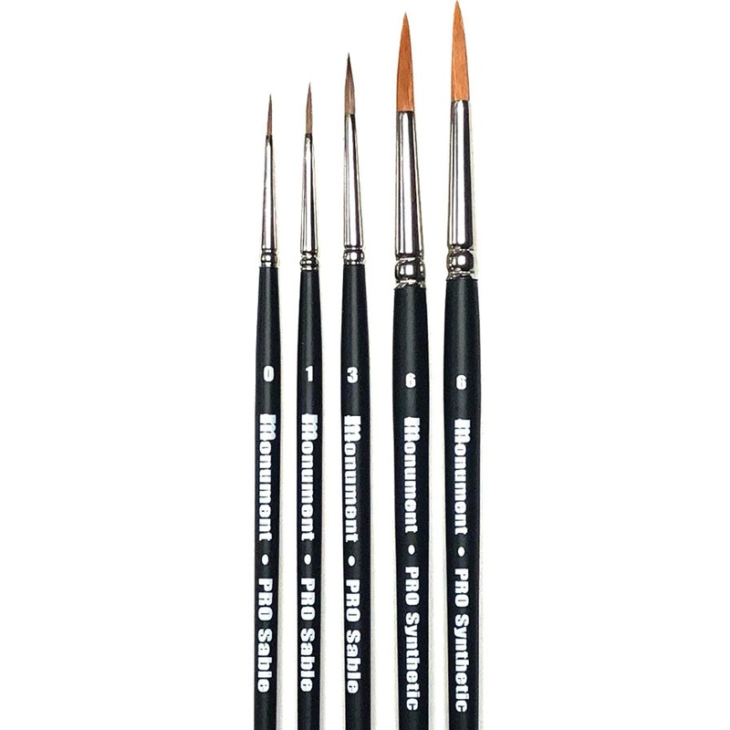 Monument Hobbies - Sam Lenz Weapon Rack Brushes