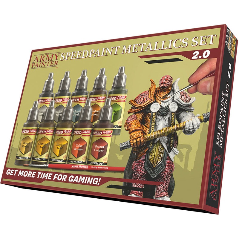 The Army Painter - Speedpaints: Metallics Paint Set