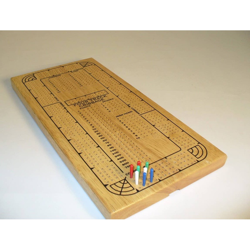 4 Track Wood Cribbage
