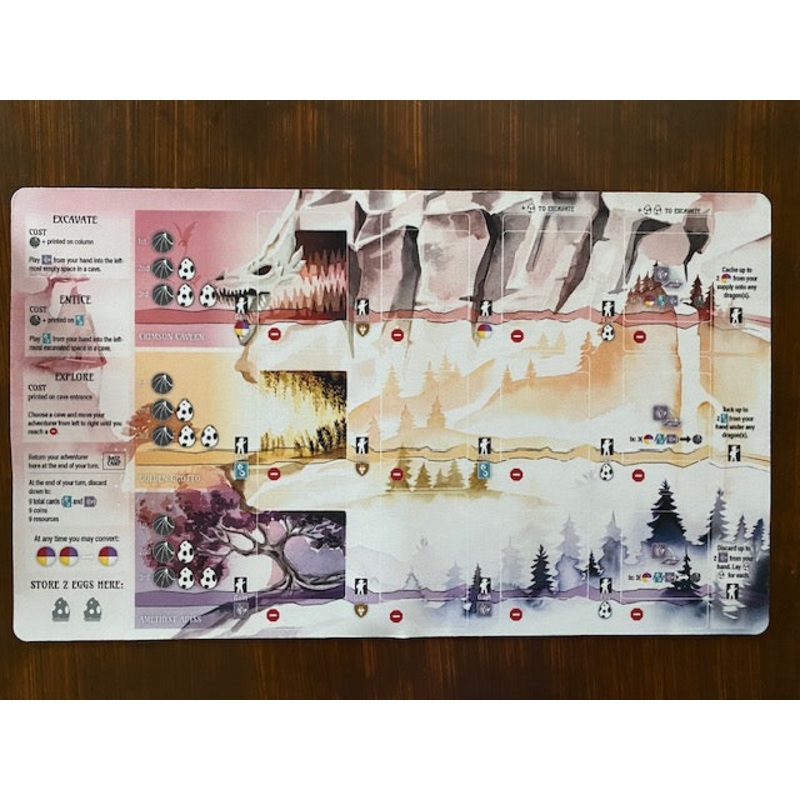 Natural Rubber Playmat for Wyrmspan