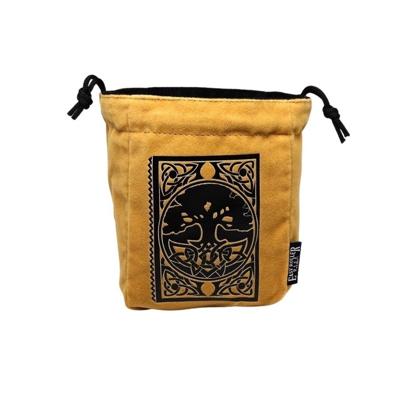Spell Book Reversible Microfiber Self-Standing Large Dice Bag