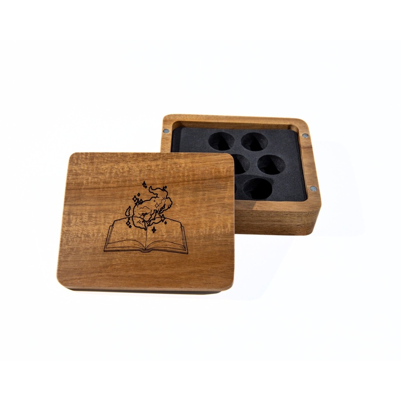 Wizard Wooden Dice Case