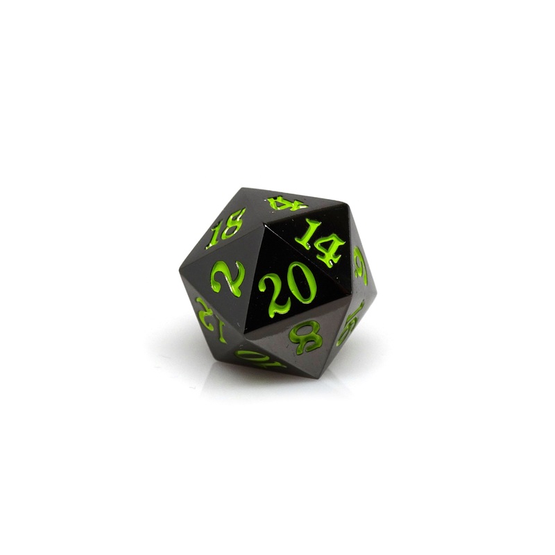 Gun Metal D20 - Signature Font -  Lime Font
