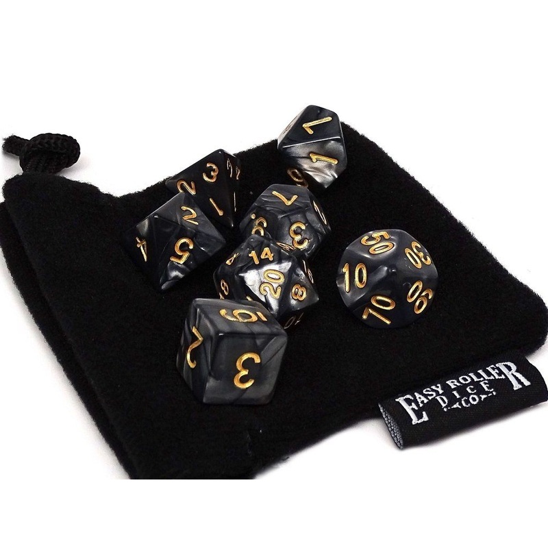 Midnight Marble - 7 Piece Set