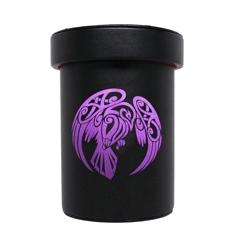 Over Sized Dice Cup - Raven Design