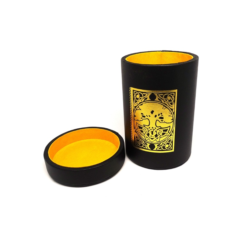 Over Sized Dice Cup - Spell Book Design