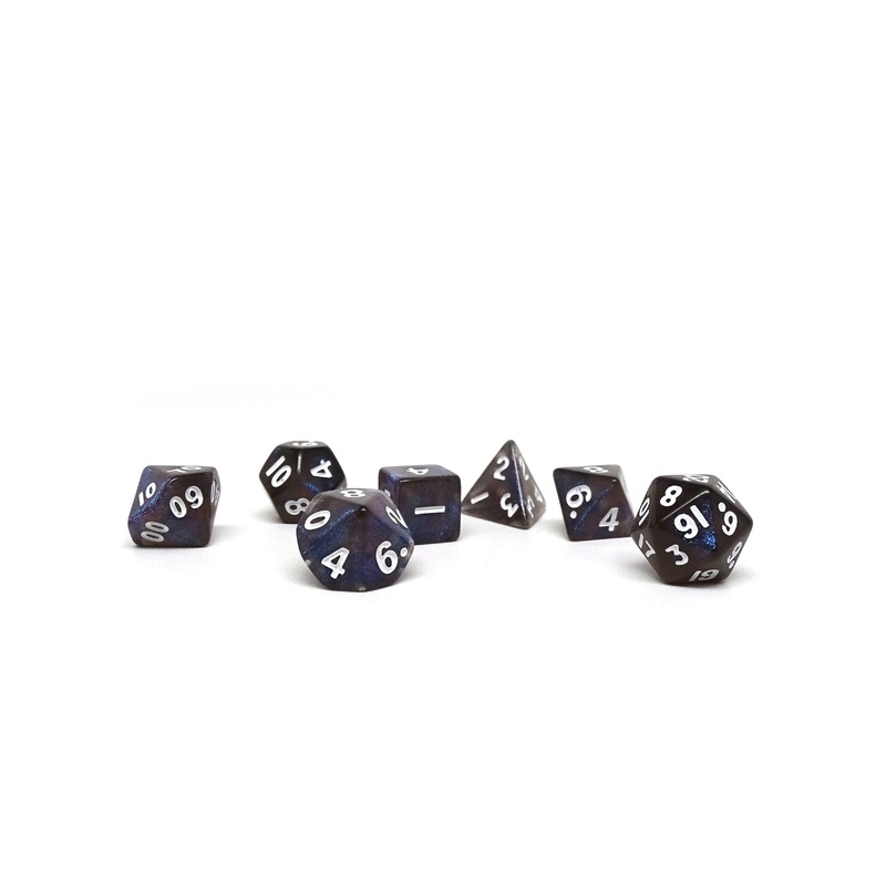 10mm Blue Dust Mini Dice Set