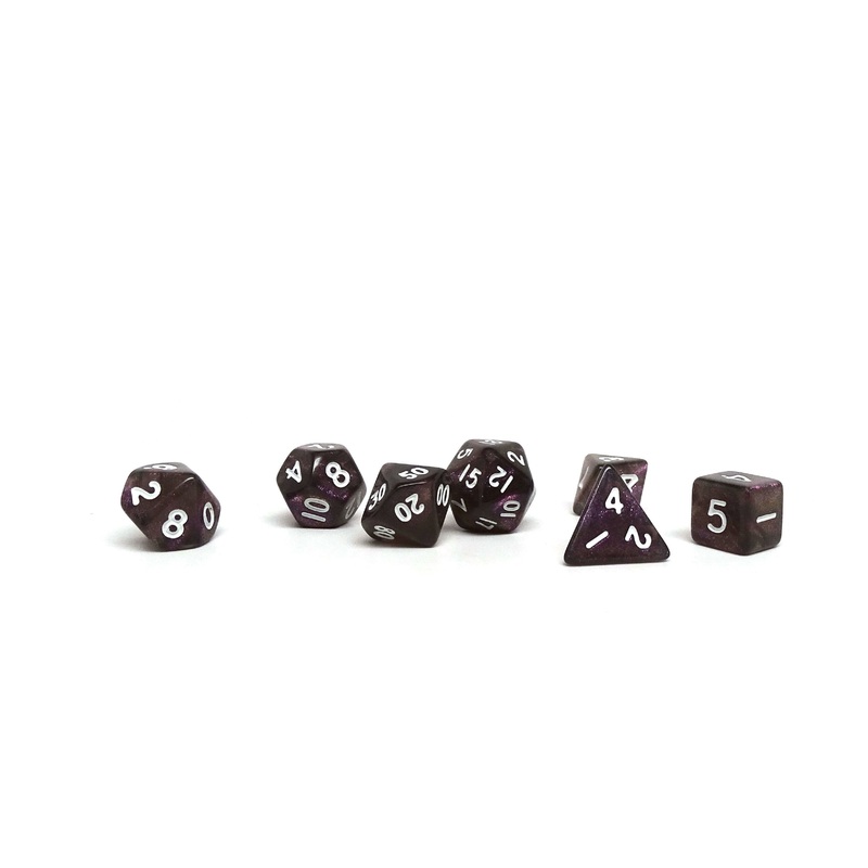 10mm Red Wine Mini Dice Set