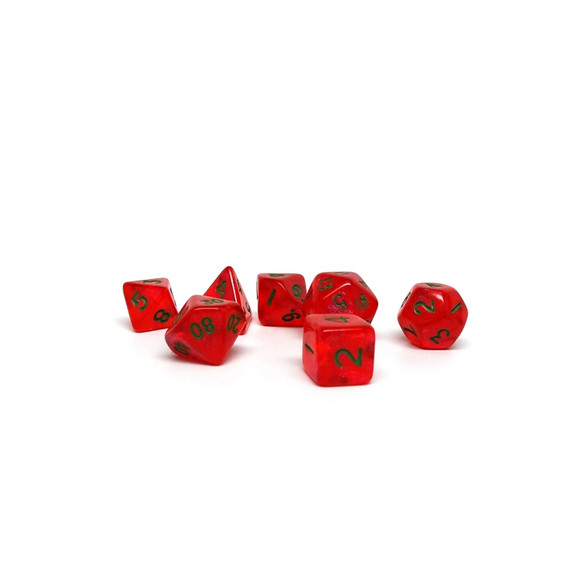 10mm Watermelon Mini Dice Set