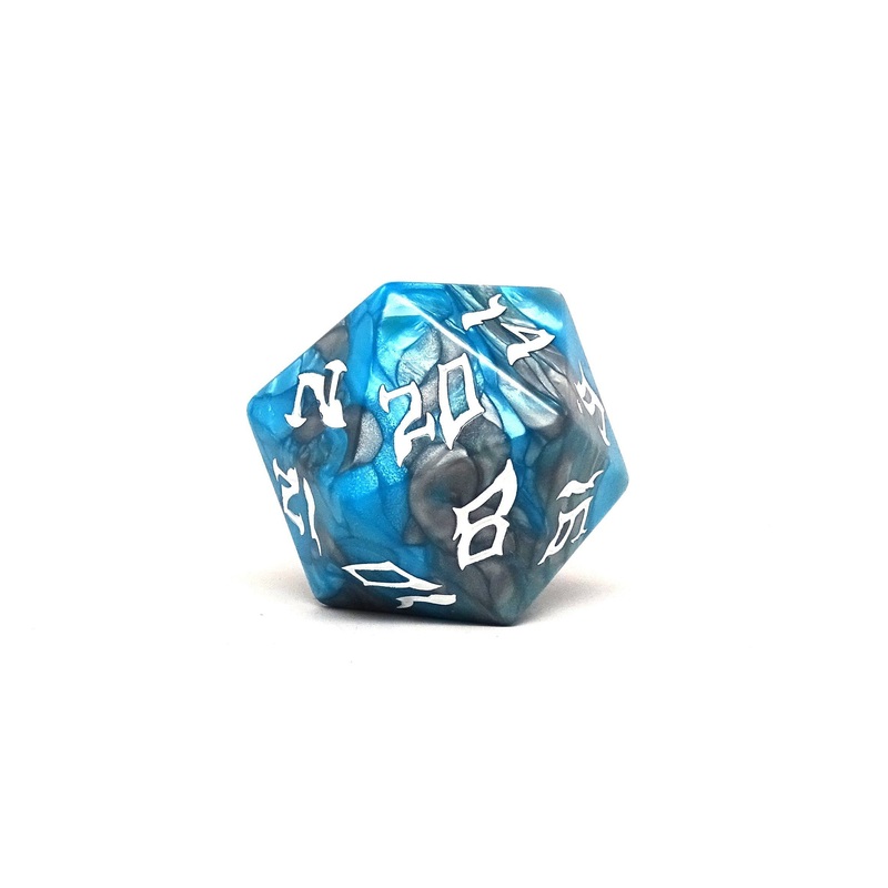 48mm Dice of the Giants - Frost Giant D20