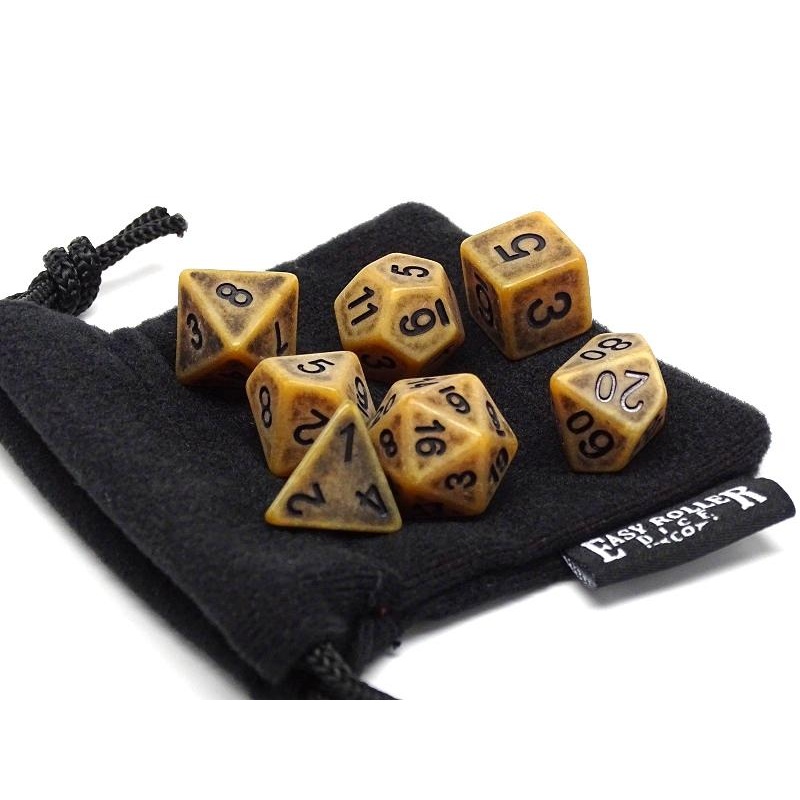 Ancient Earth Dice Collection - 7 Piece Set