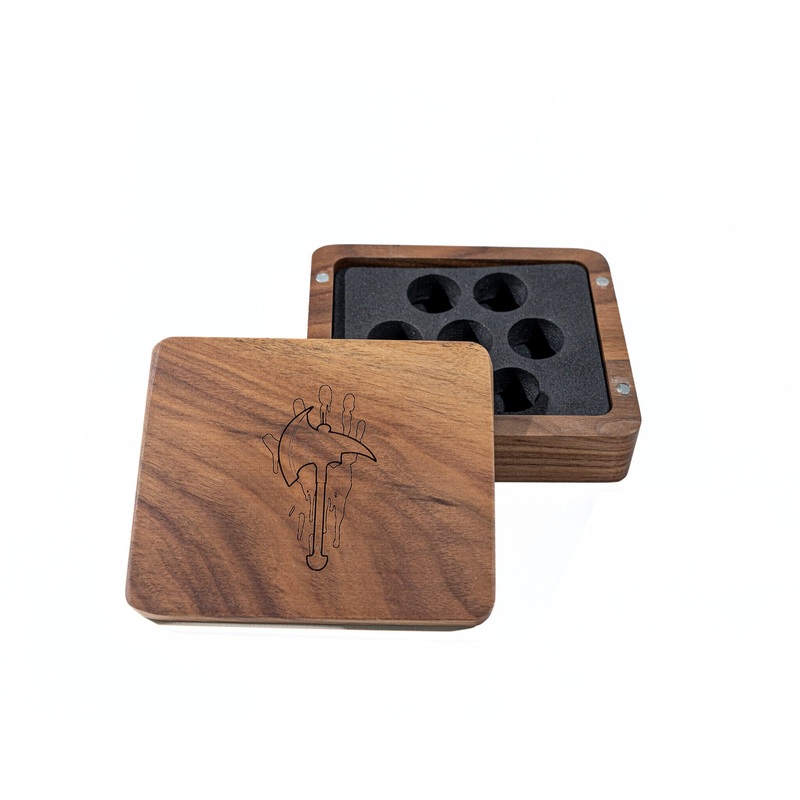 Barbarian Wooden Dice Case