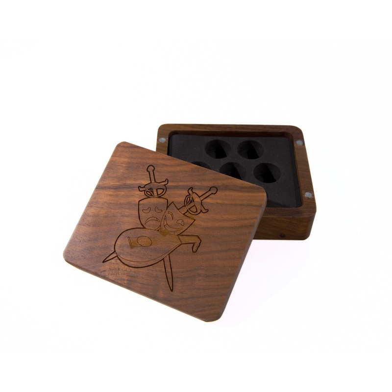 Bard Wooden Dice Case