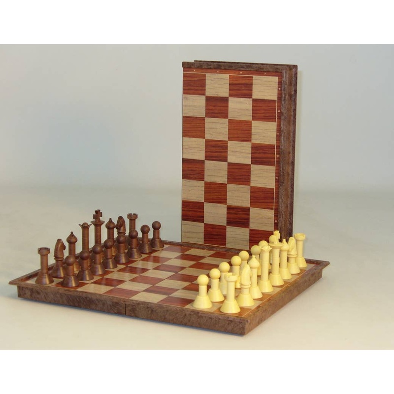 Chess Set - Folding Woody Magnetic