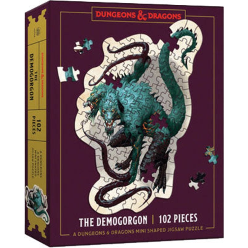 Dungeons & Dragons Mini Shaped Jigsaw Puzzle: The Demogorgon Edition