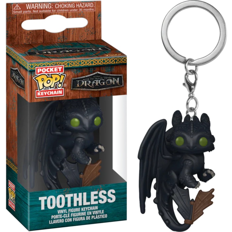 Funko HTTTD - Toothless Pocket Pop! Keychain