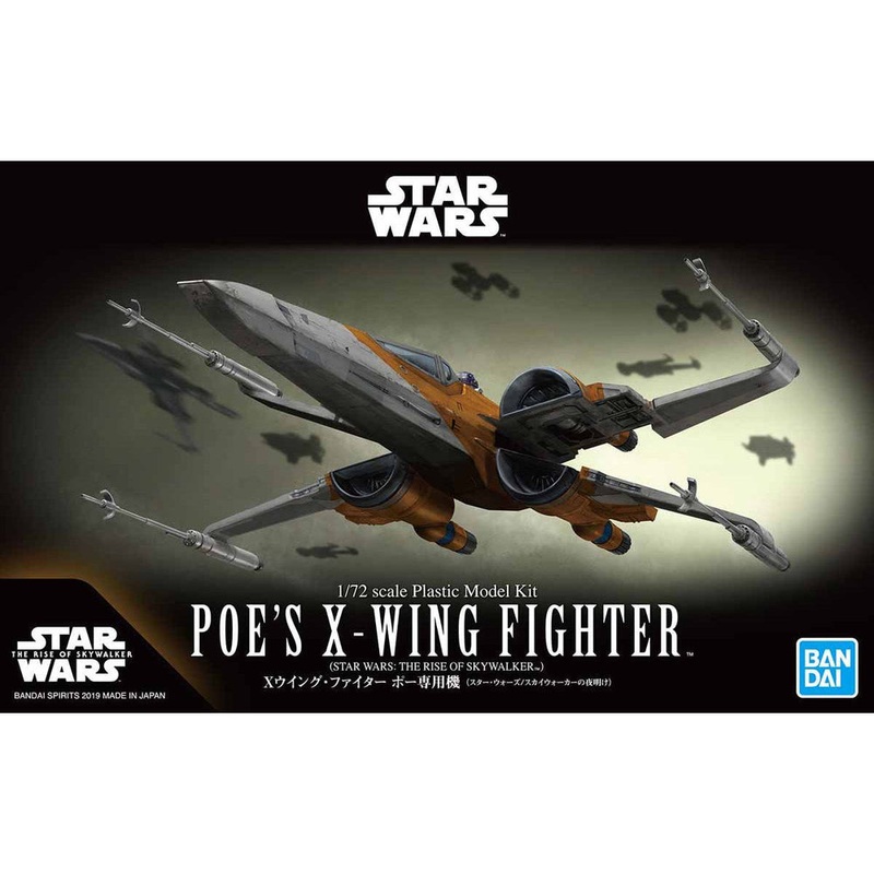 Bandai Star Wars 1/72 Poe's X-Wing Fighter