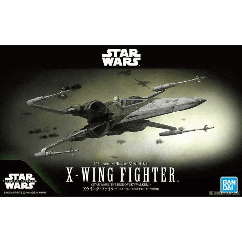 Bandai Star Wars X-Wing Fighter 1/72 Scale Plastic Model Kit