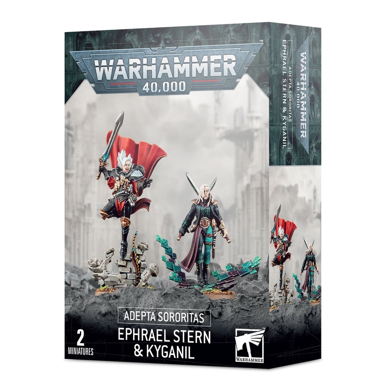 Warhammer 40k Adepta Sororitas: Ephreal Stern & Kyganil