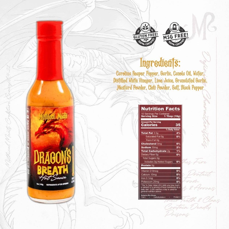 Mythical Meats Hot Sauce