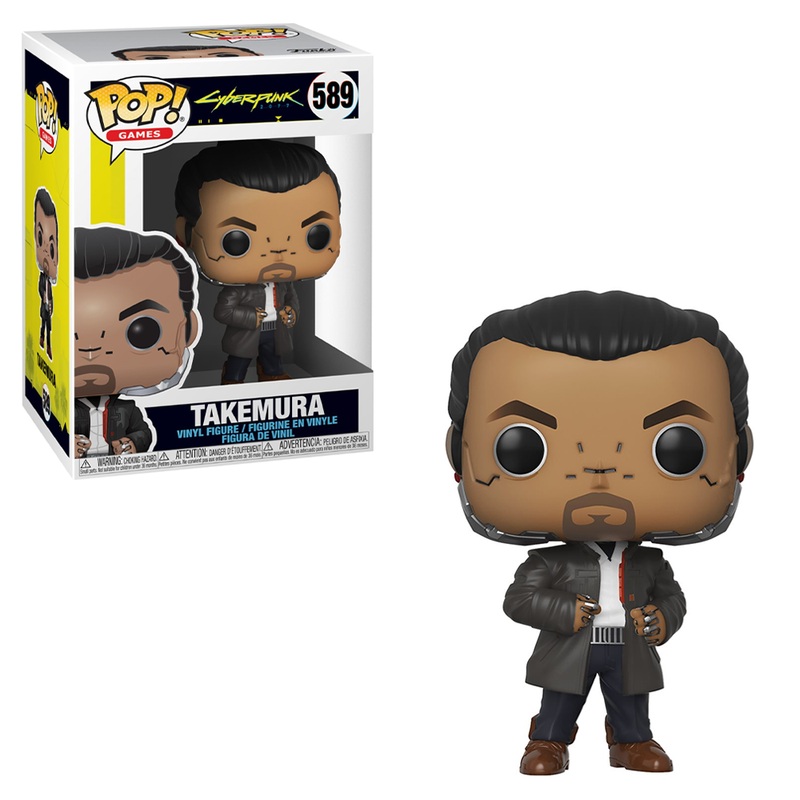 Funko POP! Cyberpunk 2077 - Takemura Vinyl Figure #589