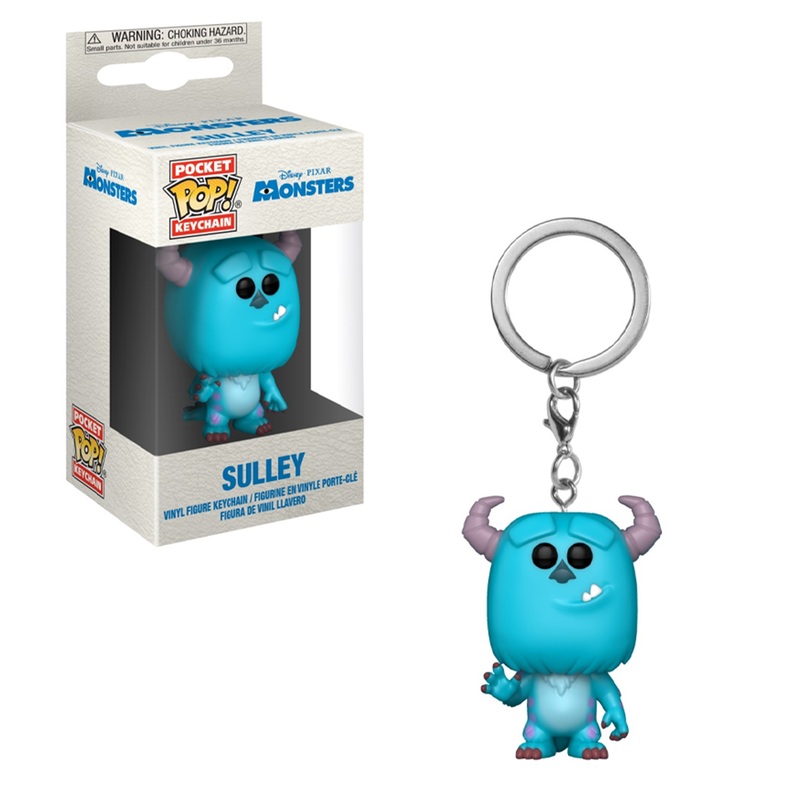 Funko POP! Keychain: Monsters Inc - Sulley Pocket Keychain