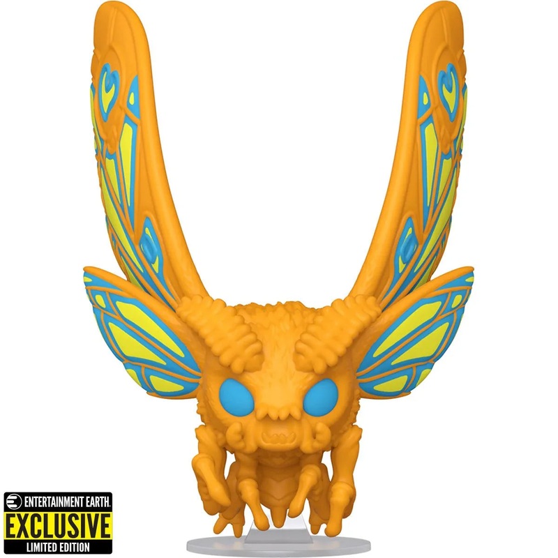 Funko Pop! Godzilla Mothra Black Light - Entertainment Earth Exclusive