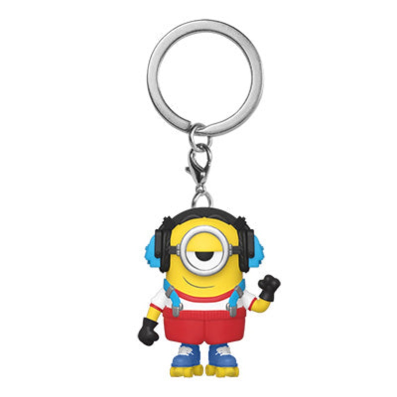 Funko POP! Keychain: Minions 2 - Roller Skating Stuart Pocket Keychain
