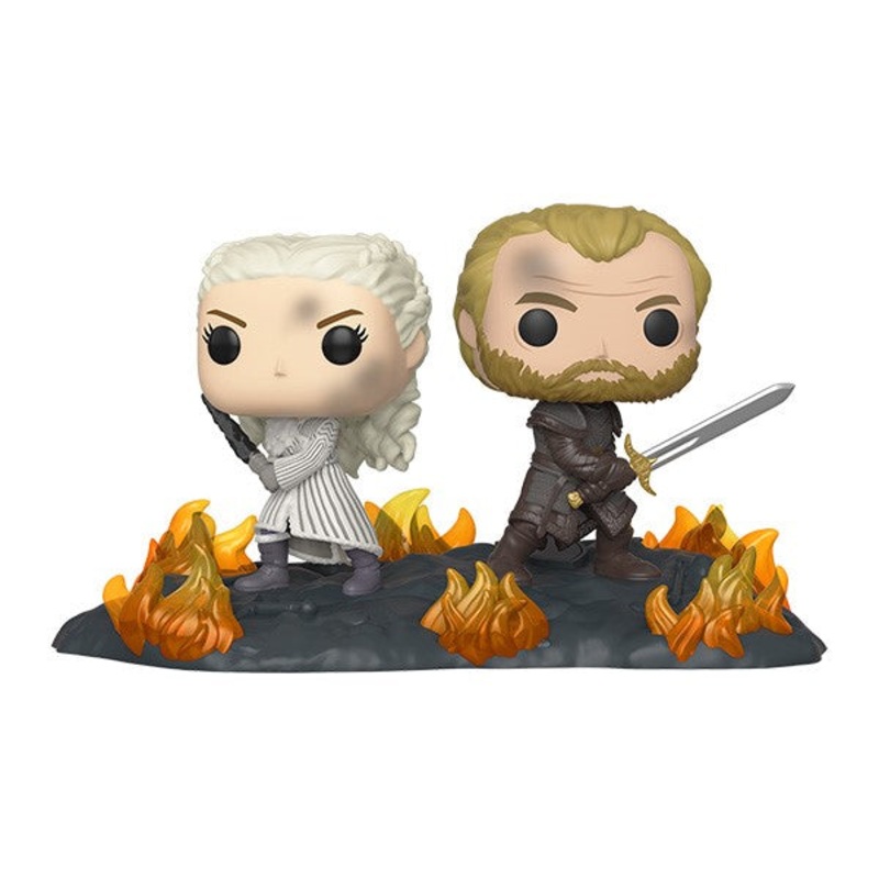 Funko POP! Game of Thrones Moment - Daenerys and Jorah with Swords (Back to Back)