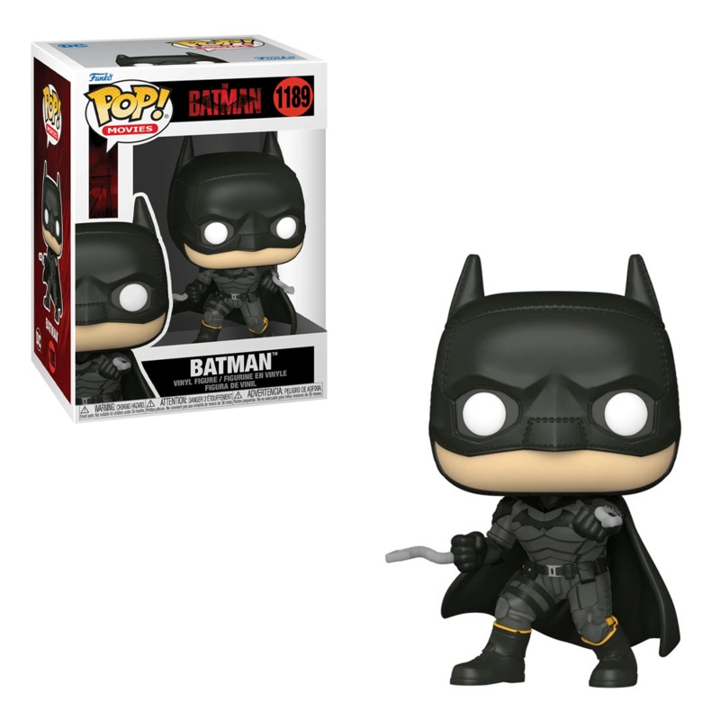 Funko POP! The Batman - Batman (Battle Ready) Vinyl Figure #1189
