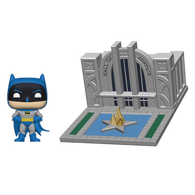 Funko POP! Town: Batman 80th - Hall of Justice with Batman Vinyl