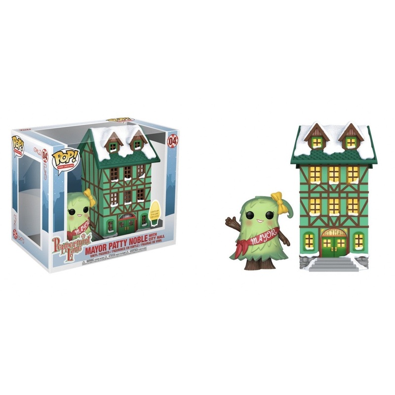 Funko POP! Town: Peppermint Lane - Mayor Patty Noble with City Hall Vinyl #4