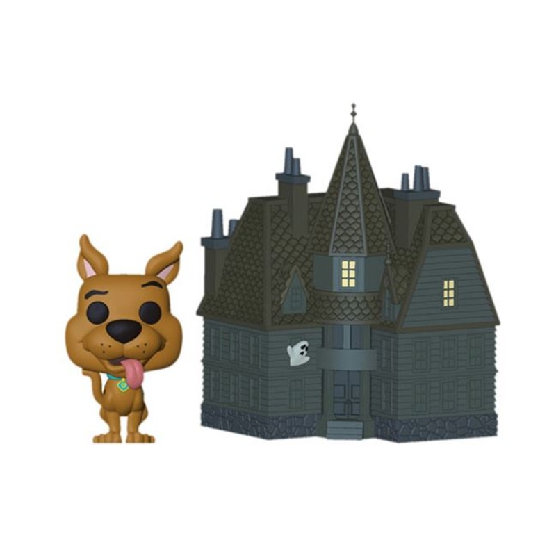 Funko POP! Town: Scooby Doo - Scooby Doo and Haunted Mansion Vinyl Figure