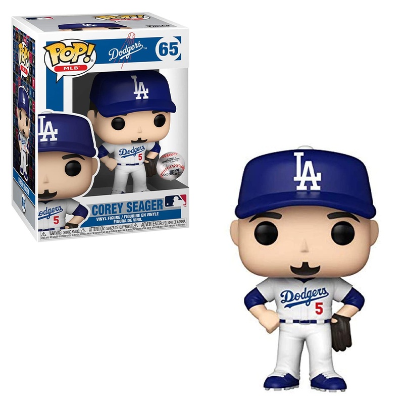 Funko POP! MLB: Dodgers - Corey Seager (Home Uniform) Vinyl Figure #65