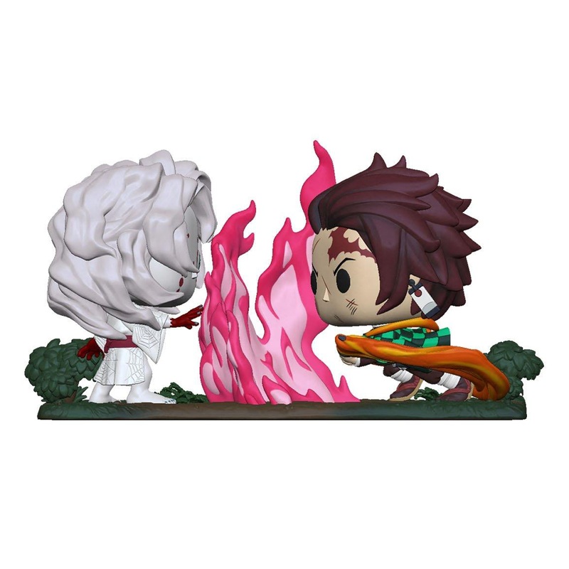 Funko POP! Moment: Demon Slayer: Kimetsu no Yaiba - Tanjiro vs. Rui Vinyl Figure