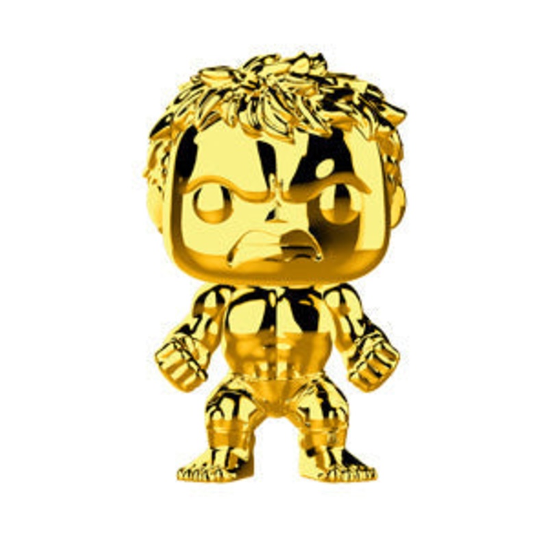 Funko POP! Marvel Studio - Hulk Gold Chrome Vinyl Figure