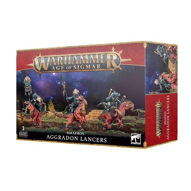 Age of Sigmar: Seraphon - Aggradon Lancers