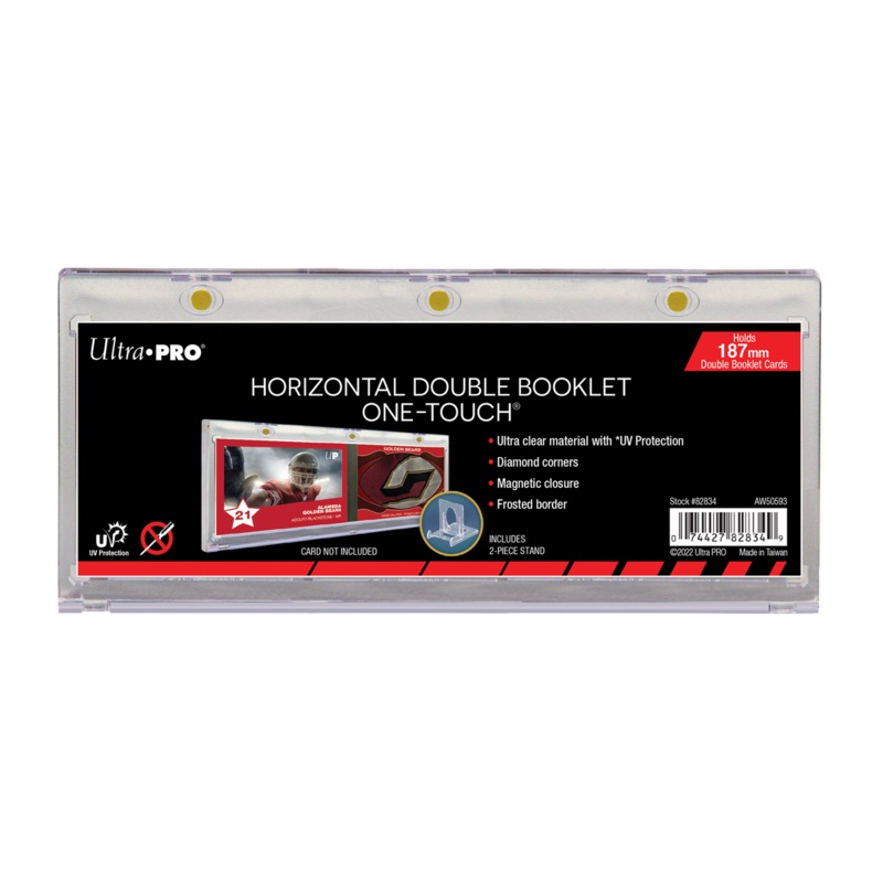 187mm Double Booklet Card UV ONE-TOUCH Magnetic Holder