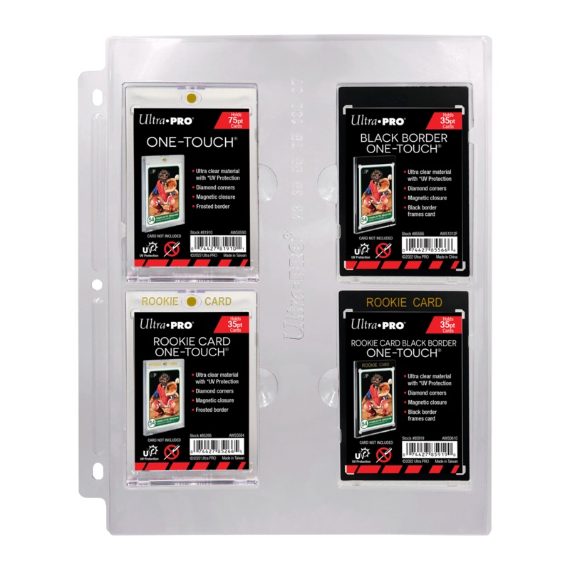 4-Pocket Page for 23PT-100PT ONE-TOUCH Displays