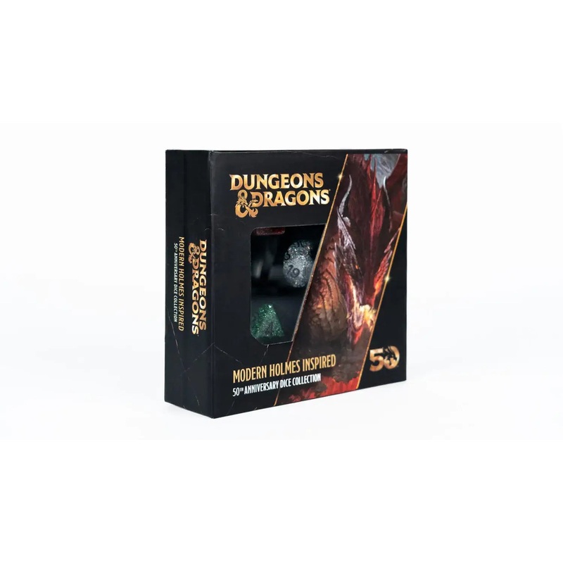 D&D 50th Anniversary Modern Holmes Inspired Dice Set