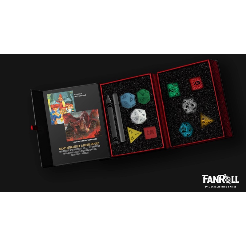 D&D 50th Anniversary Then/Now Dice Set