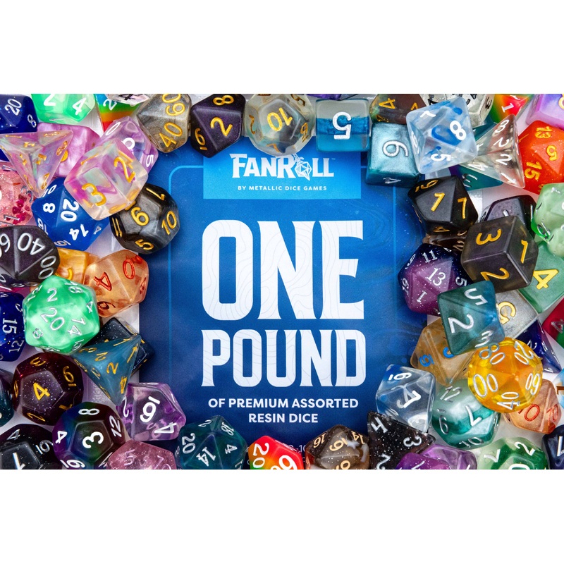 One Pound of Dice from FanRoll