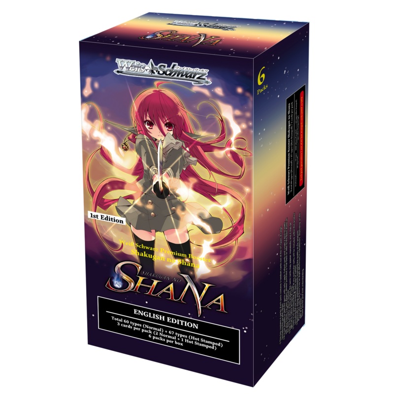 Weiss Schwarz: Shakugan no Shana Booster Box (6 Packs) [English Version]