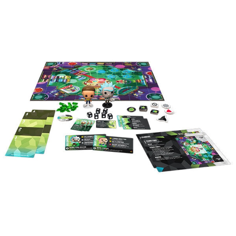 Funkoverse POP! Strategy Game - Rick and Morty Expandalone Set