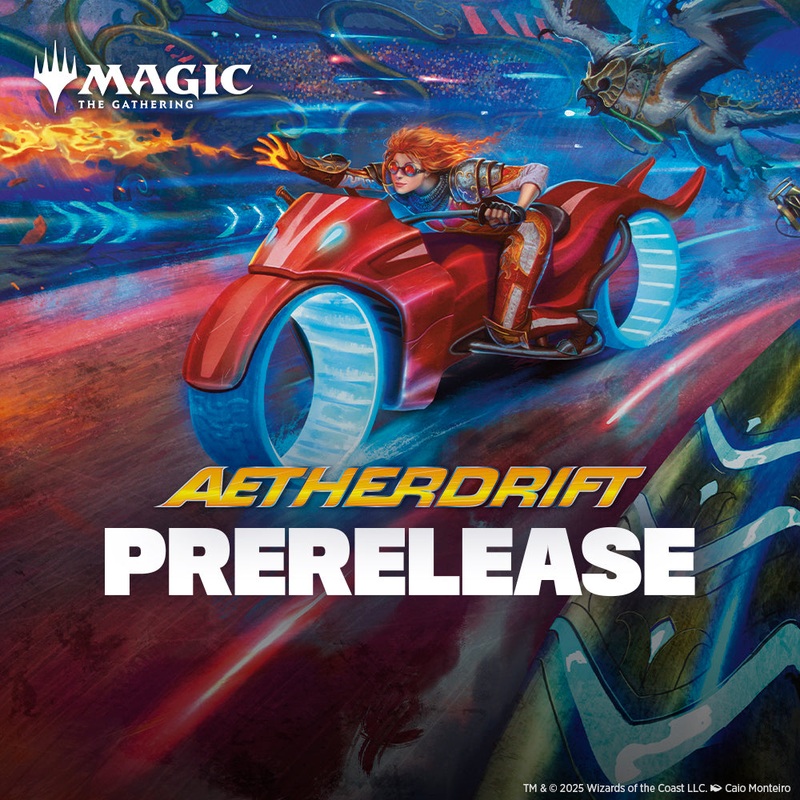 Sat 2/8/2025, 6 pm - Midnight Drift: Aetherdrift Late Night Prerelease